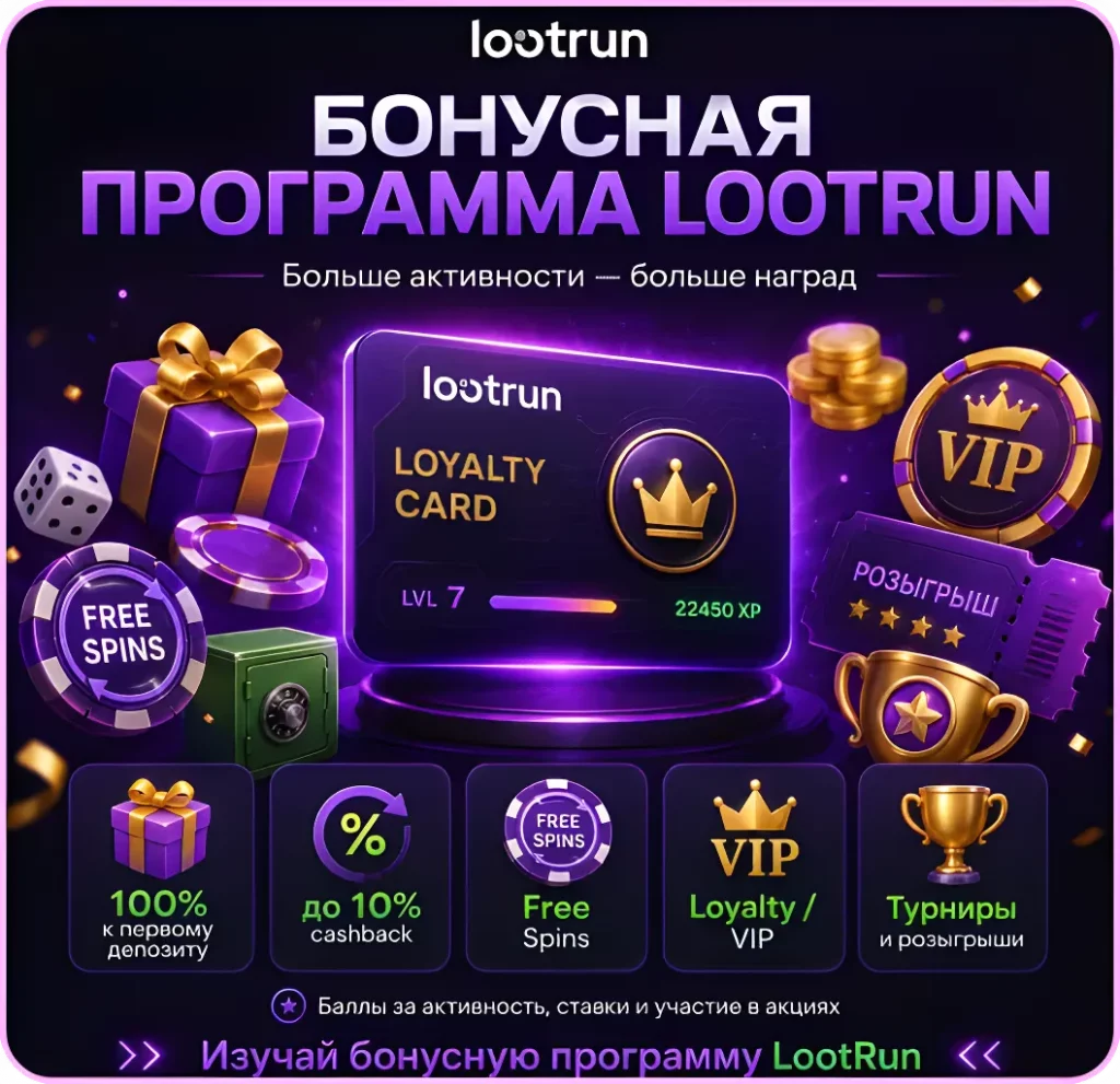 lootrun казино VIP программа